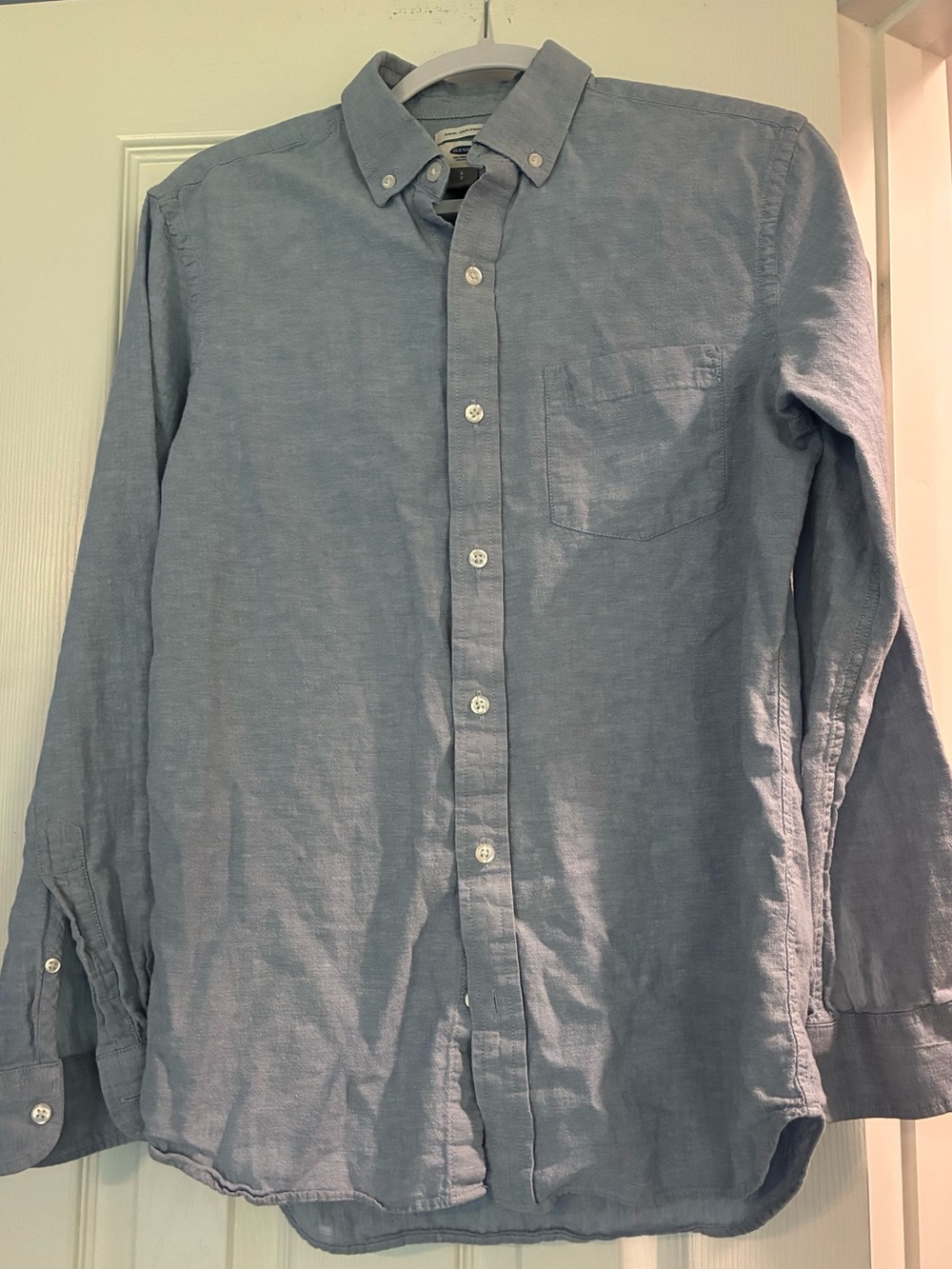 Old Navy Light Blue Button-Down Oxford Shirt